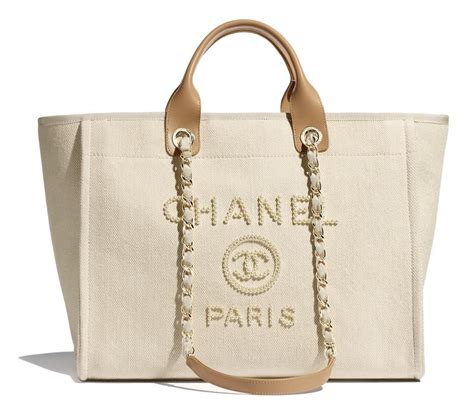 faux chanel deauville tote.